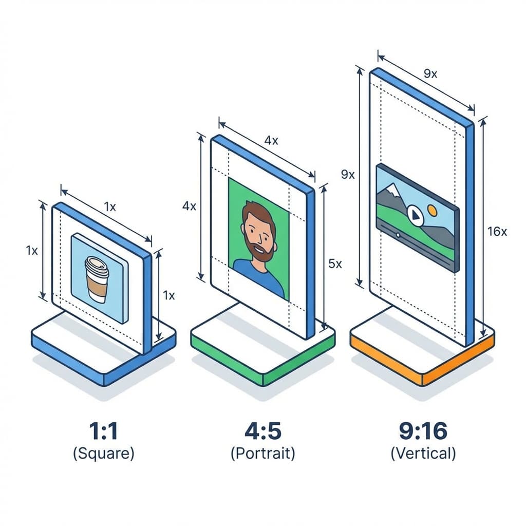 Instagram Boyut Karşılaştırması